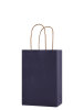 Kağıt Çanta Mini Boy 16x21x8 Cm 25 Parça Koyu Mavi - 1