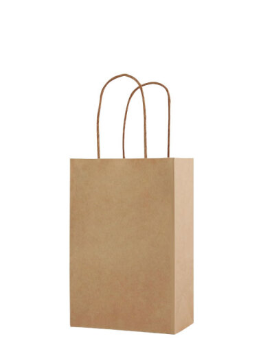 Kağıt Çanta Mini Boy 16x21x8 Cm 25 Parça Kraft - 
