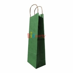 Kağıt Çanta Şişe Boy 12 x 34 Cm 10 Adet (Renk Seçiniz) - 2