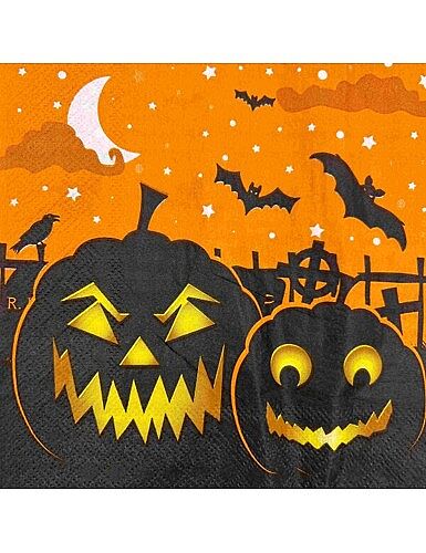 Kağıt Peçete Halloween Temalı 20 Parça - 