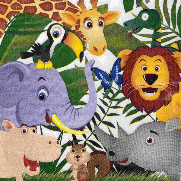 Kağıt Peçete Safari Temalı 16 Parça - 1