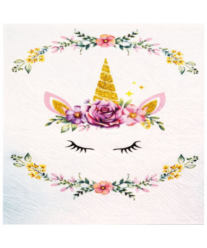 Kağıt Peçete Unicorn Temalı 20 Parça - 