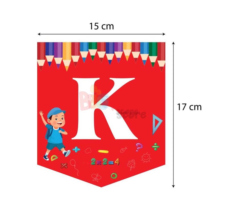 Kağıt Banner Okulumda İlk Günüm - 2