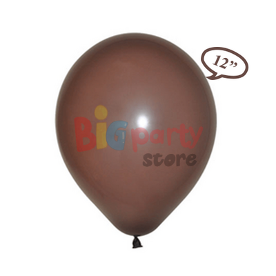 Lateks Pastel Balon Kahverengi 100 Parça - 2