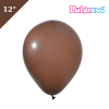 Lateks Pastel Balon 100 Parça Kahverengi 12 İnç Balonevi - 1