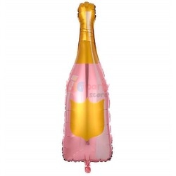  - Şampanya Şişesi Kalemli Folyo Balon