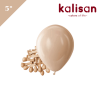 Lateks Retro Balon 5 inç 100 Parça Çöl Kumu (Desert Sand ) - 1