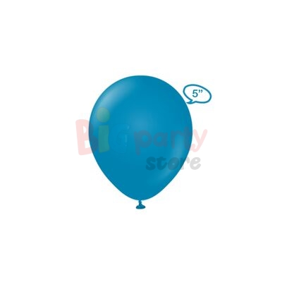 Lateks Retro 5 inç Pastel Balon 100lü Derin Okyanus - 1