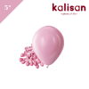 Lateks Retro Balon 5 inç 100 Parça Toz Pembe (Dusty Rose) - 1