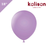 Lateks Retro Balon 18 inç Lavanta (Lavender) - 1