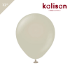 Lateks Retro Balon 12 inç 100 Parça Kalisan Taş (Stone) - 1