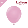 Lateks Retro Balon 18 inç Toz Pembe (Dusty Rose) - 1
