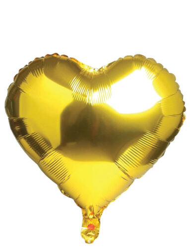 Folyo Balon Kalp 40 Cm (18inç) Gold - 