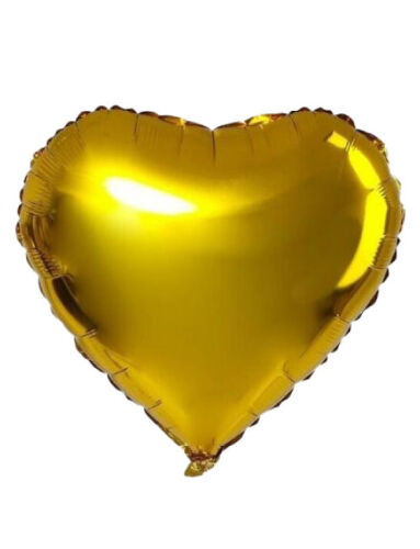 Folyo Balon Kalp 60 Cm (24 inç) Gold - 
