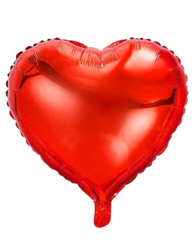 Folyo Balon Kalp 60 Cm (24 inç) Kırmızı - 