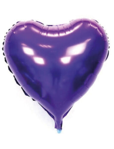 Folyo Balon Kalp 60 Cm (24 inç) Mor - 