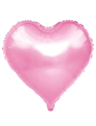 Folyo Balon Kalp 40 Cm (18inç) Pembe - 