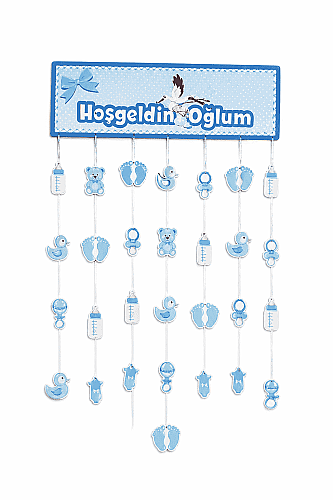 Kapı Süsü Hoş geldin Oğlum - 