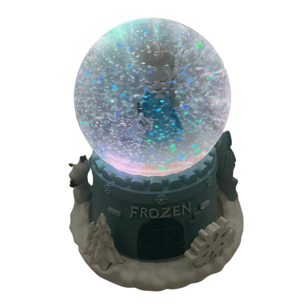 Kar Küresi Frozen Kar Atan Dönen USBli Lüks Model - 2