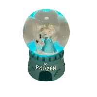 Kar Küresi Orta Boy Pilli Işıklı Frozen Model - 3