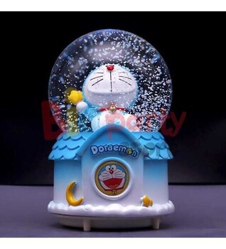 Kar Küresi Orta Motorlu Kar Atan Pilli Doraemon - 1