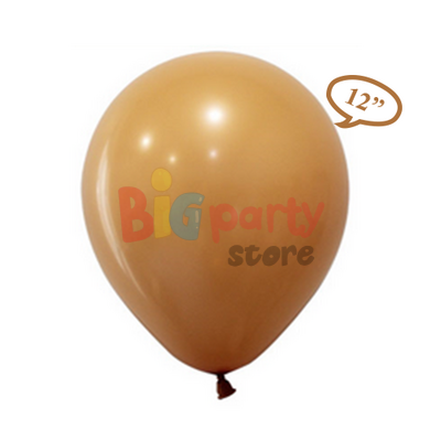 Lateks Pastel Balon Karamel 100 Parça - 2