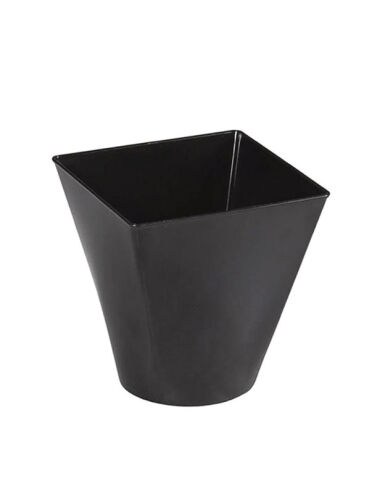 Mika Kare Kase 120 ML Siyah 25 Parça - Metplast