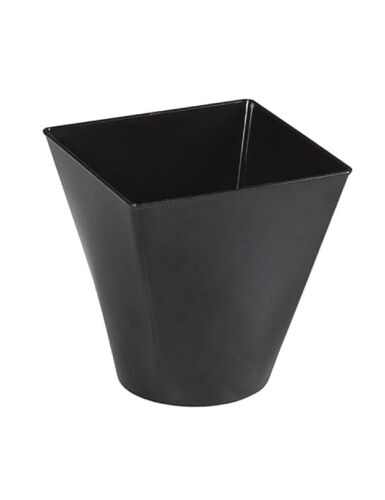 Mika Kare Kase 240 ML Siyah 24 Parça - Metplast