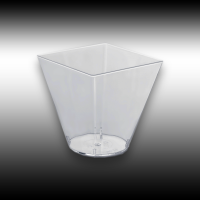 Mika Kare Kase 60 ML Şeffaf 25 Parça - 2