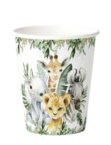 Karton Bardak Baby Animal 8 Parça - 1
