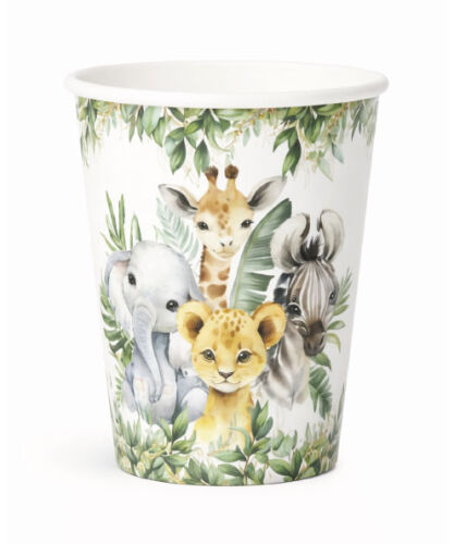 Karton Bardak Baby Animal 8 Parça - 