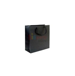 Karton Çanta 11 x 11 x 5 Cm Siyah 50 Parça - 1