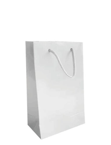 Karton Çanta 12 x 17 x 5 Cm Beyaz 25 Parça - 