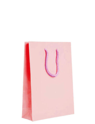 Karton Çanta 12 x 17 x 5 Cm Pembe 25 Parça - 