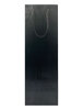 Karton Çanta 12x35x9 Cm Şişe Boy Varaklı 10 Parça Siyah - 3