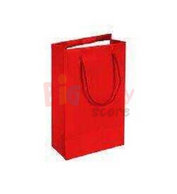 Karton Çanta 17 x 25 x 5 Cm Kırmızı 25 Parça - 1