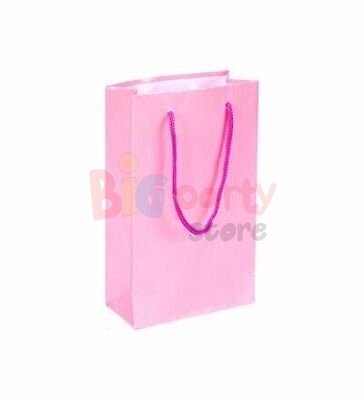 Karton Çanta 17 x 25 x 5 Cm Pembe 25 Parça - 1
