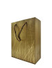 Karton Çanta 18x20x9 Cm Varaklı 10 Parça Altın - 1