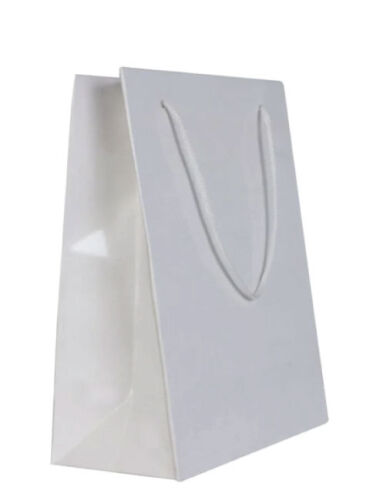 Karton Çanta 26 x 38 x 8 Cm Beyaz 25 Parça - 