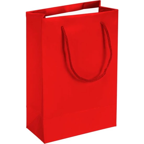  - Karton Çanta 35 x 45 Cm Kırmızı 10 'lu