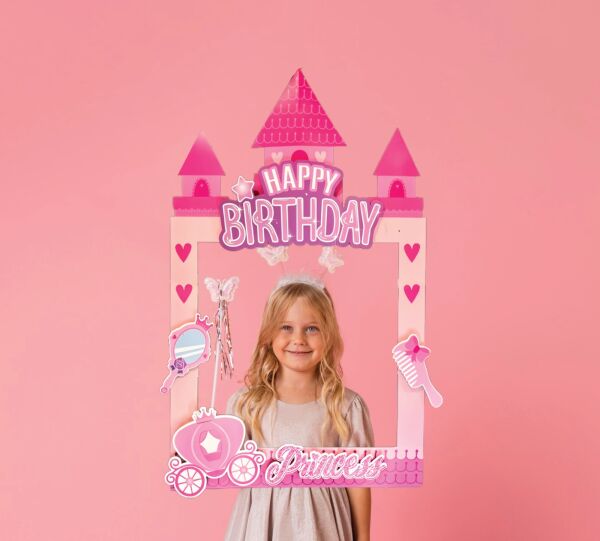 Karton Çerçeve Prenses Temalı - 