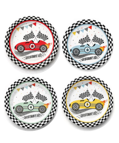 Karton Tabak Yarış Arabaları 23 Cm 8 Parça - 