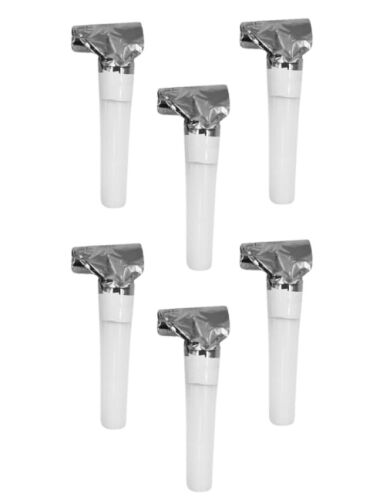 Yılanlı Düdük Parlak Gümüş 6 Parça - 