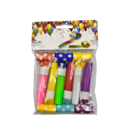 Yılanlı Düdük Puantiyeli Renkli 6 Parça - 3