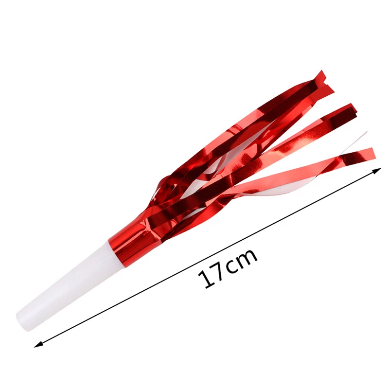 Yılanlı Düdük Püsküllü Parlak Renkli 6 Parça - 2