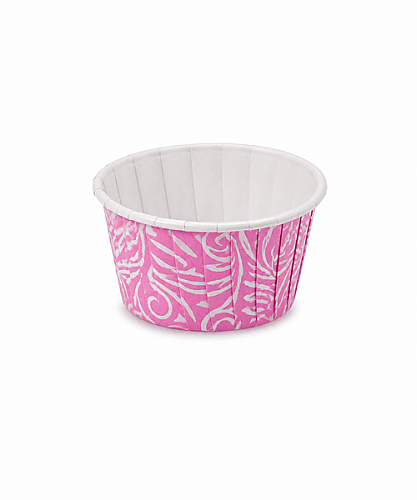Kek Kapsülü 3 No 25 Parça Flora Serisi Pembe - 2