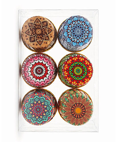 Kek Kapsülü Yuvarlak 24'lü Mandala Densen - 