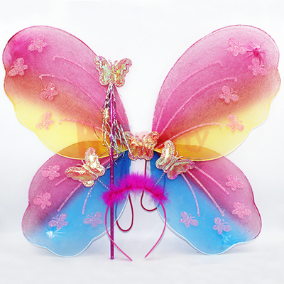 Kanat Set Kelebek Renkli - 