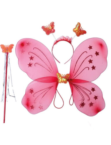 Kanat Set Kelebek Kırmızı - 