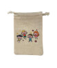 Kese Ramazan Baskılı Keten 10*15 CM Tekli - 1